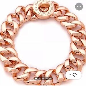 Marc By Marc Jacobs Gold and Black Chain Jewelry